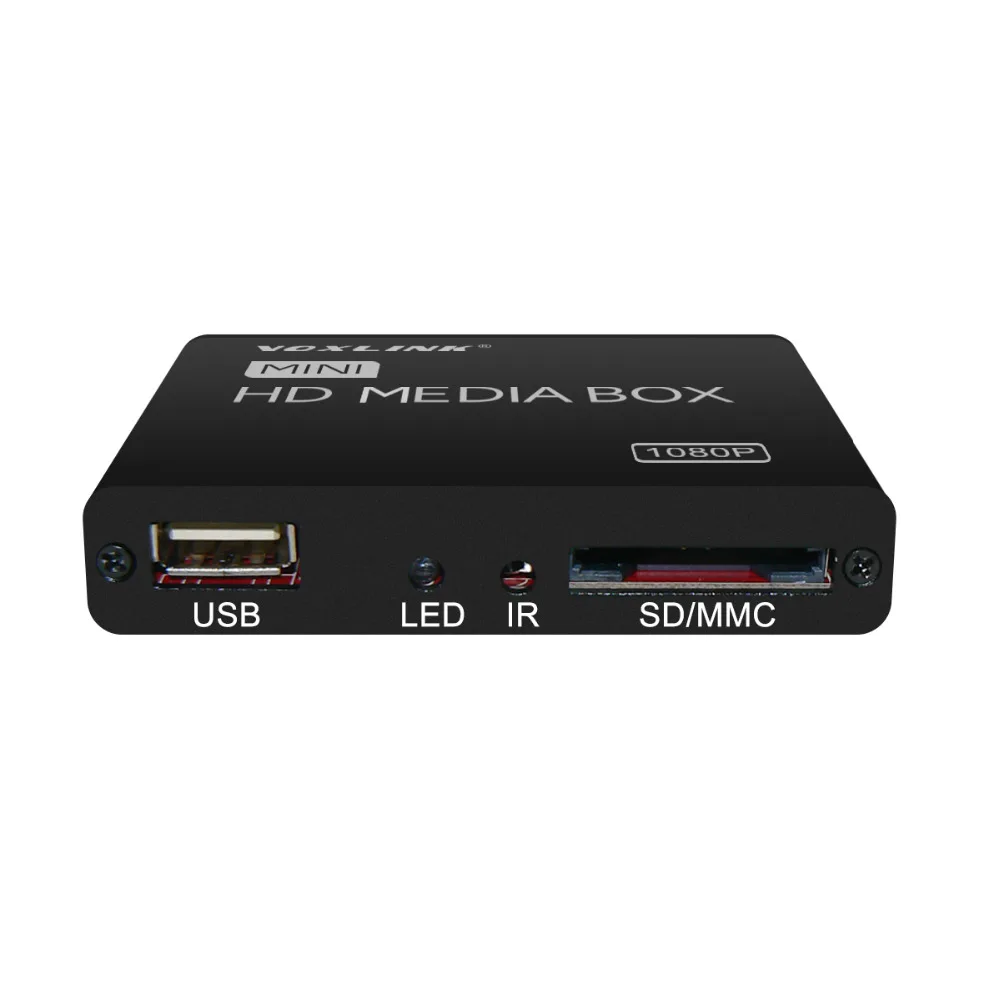 Voxlink Новый Full HD 1080 P USB внешний HDD Media Player с HDMI VGA SD AV Порты и разъёмы|hdd media player|media