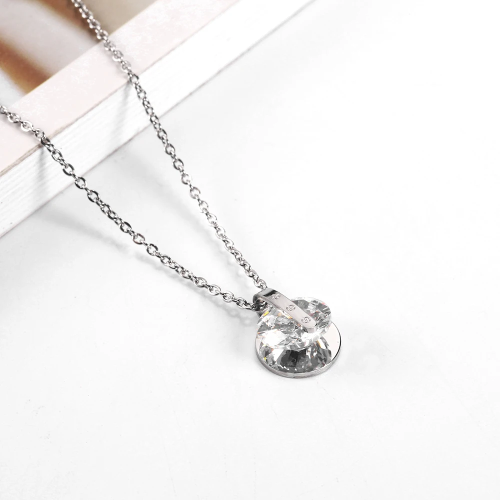 OUFEI нержавеющая сталь Jewelry женщина Vogue розовое золото очарование новинки изящное подвесное ожерелье ювелирные изделия интимные аксессуары богемный