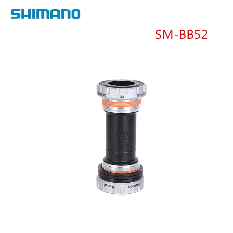 Shimano Deore SM BB52 Нижний Кронштейн MTB Hollowtech II внешний подшипник-Серебристый