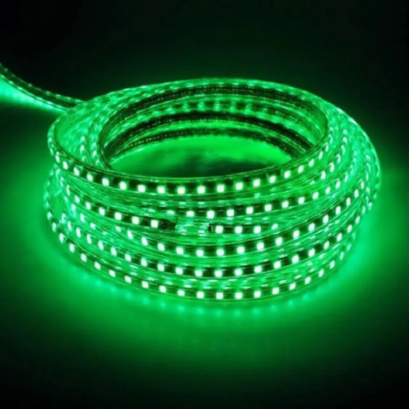 Супер яркая светодиодная лента SMD3014 220 В 1 м/5 м/10 м/15 м/20 м/25 м кухонная уличная