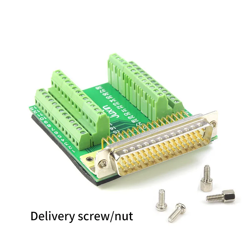 Чистая медь DB50 паяльный 50 контактный разъем Штекерный Адаптерная пластина