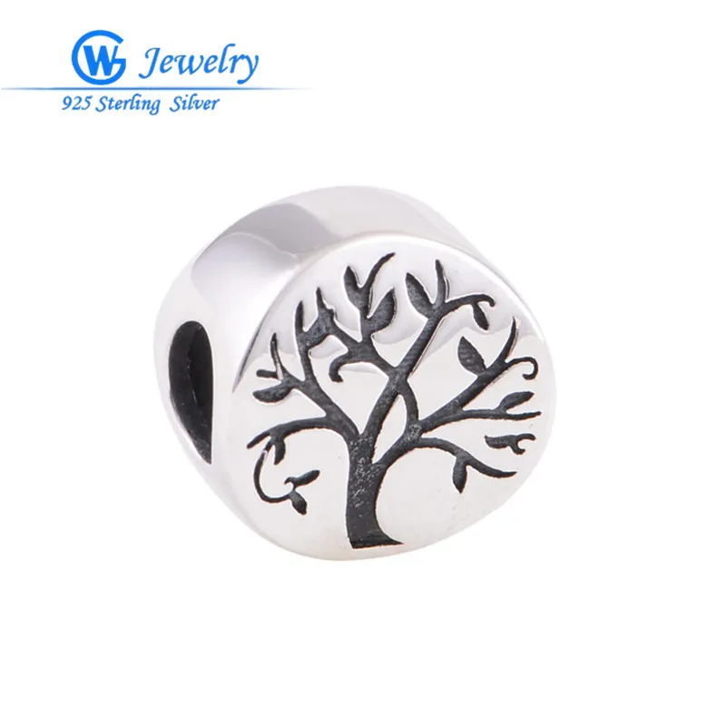 Семейная подвеска в виде дерева из стерлингового серебра 925 пробы на Рождество