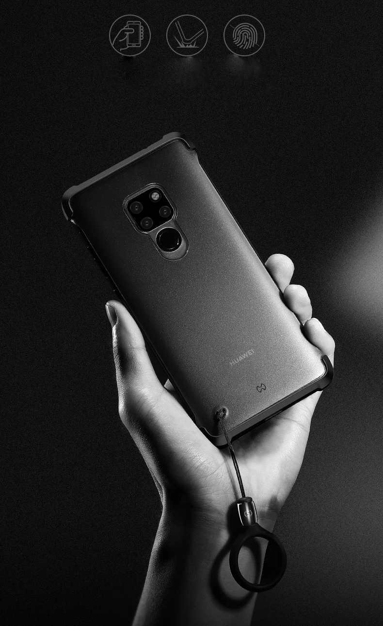 Для huawei mate 20 Pro/mate 20/mate 20X чехол антидетонационный Матовый Акриловый чехол для huawei mate 20 20Pro чехол для телефона