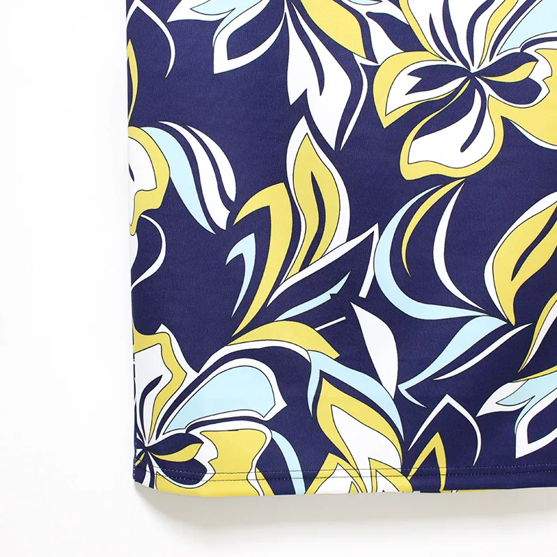 Женская юбка карандаш с цветочным принтом средней длины|saia feminina|skirt femalepencil midi skirt |