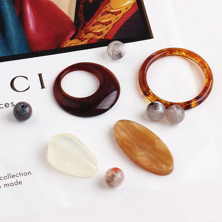 Аксессуары для ювелирных изделий ручной работы кольцо из бисера смолы корейские