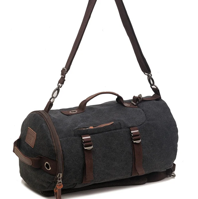 

FAIRY SERAPHIM Large capacity man travel bags mountaineering backpack men luxury European canvas bucket shoulder bag