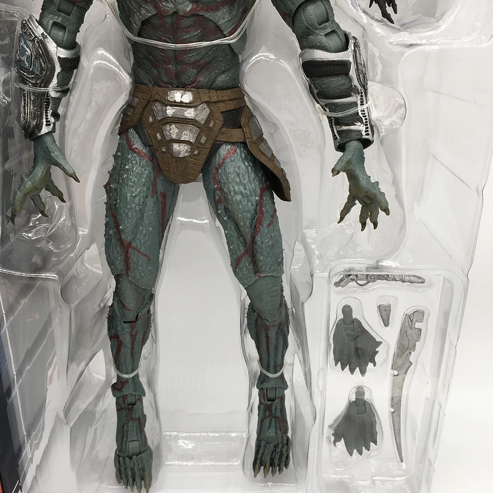 26 см NECA Хищник бронированный Убийца ПВХ фигурка Коллекционная модель игрушки Рождественский подарок