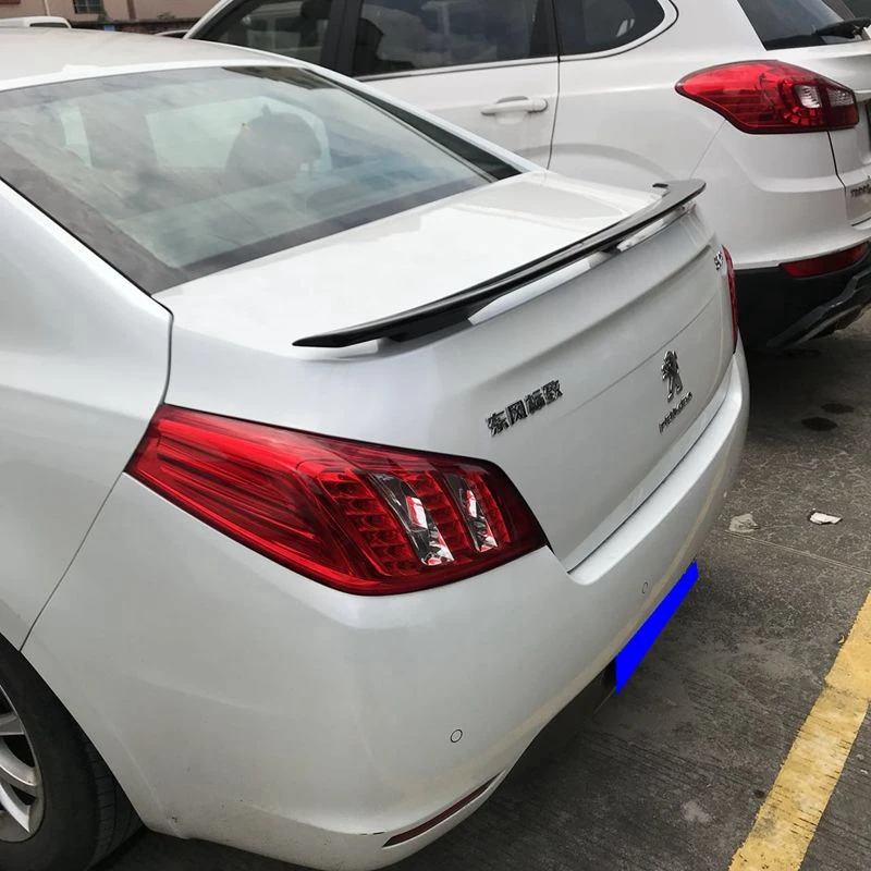 Высококачественный спойлер из АБС пластика для Peugeot 408 508 праймер заднего крыла