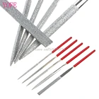 5 шт.компл. набор игл, резьба, ювелирные изделия, алмазное стекло, камень, дерево, ремесло, инструмент S08, оптовая продажа и Прямая поставка