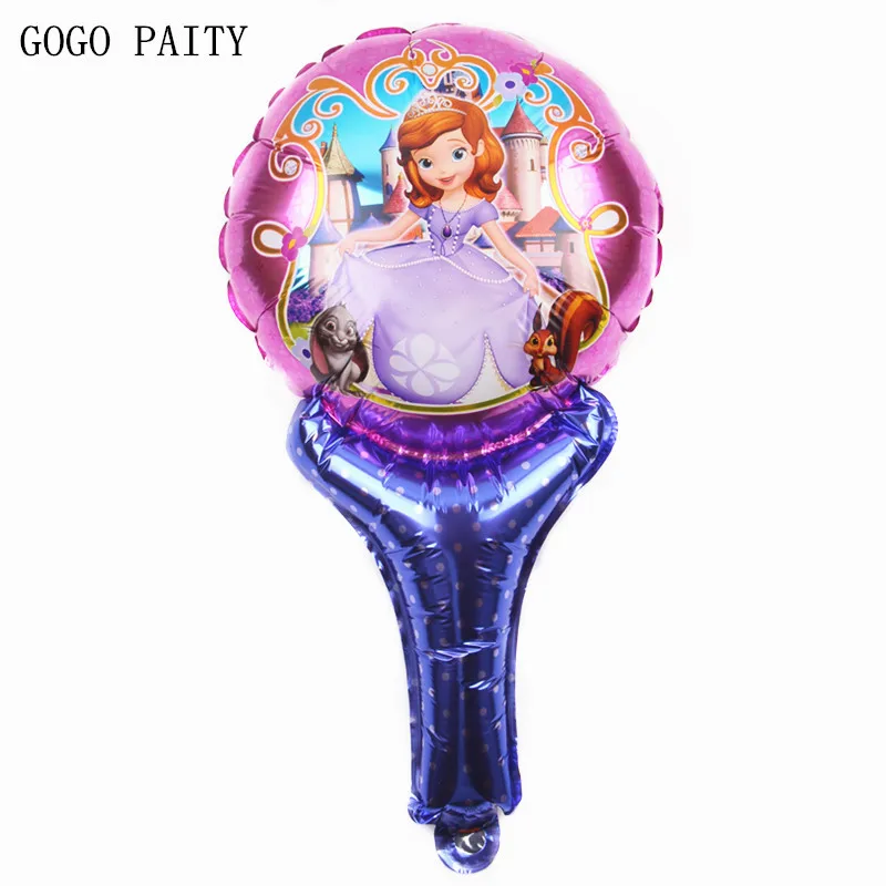 Ручной алюминиевый шар GOGO PAITY для вечеринки на день рождения игрушки с героями