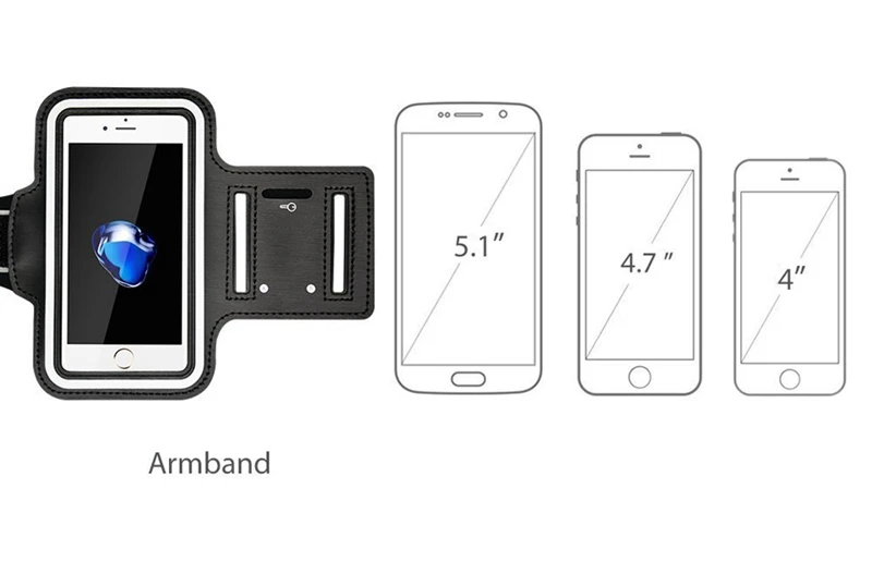 Спортивные чехлы на руку для iPhone 11 Samsung a50 телефон с ремешком до 6 5 дюймов