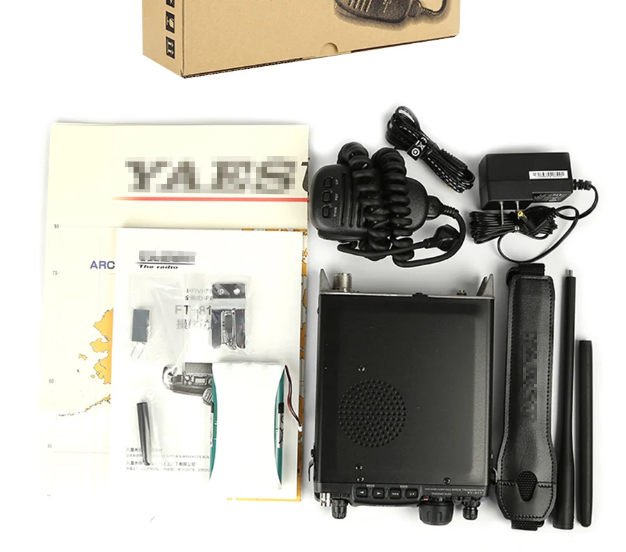 Подходит для YAESU FT-817ND ультра-маленький HF/VHF/UHF многомодовый портативный коротковолновый автомобильный радиопередатчик