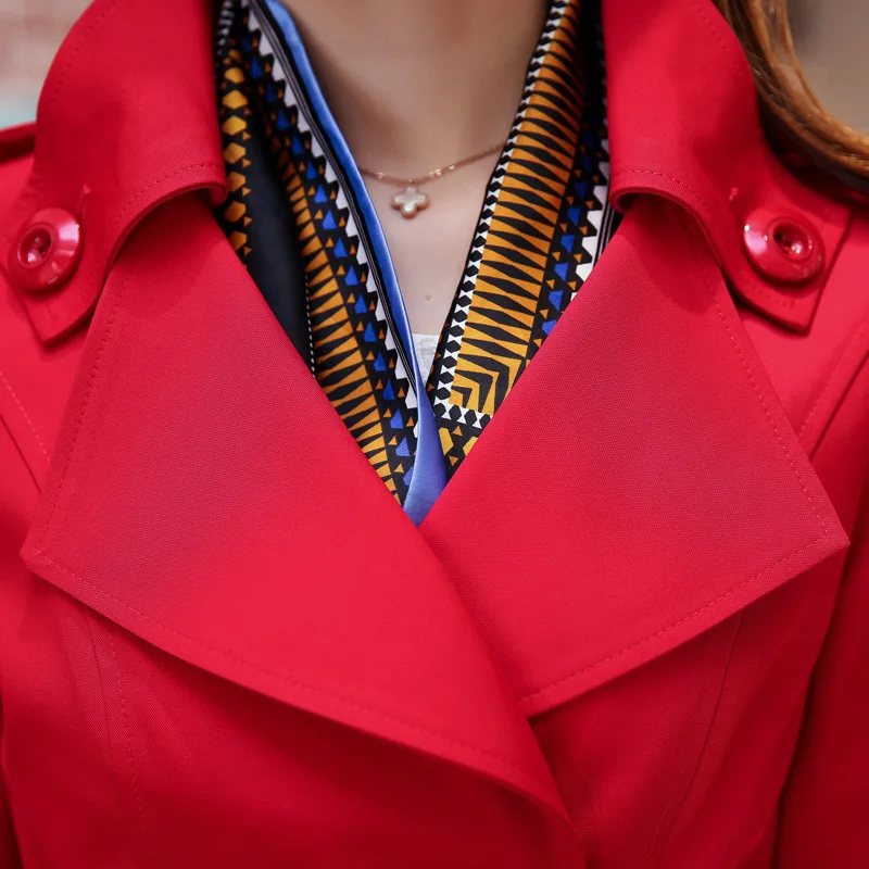 2014 Hitz Korean women big yards fashion OL professional double-breasted coat windbreaker jacket wholesale |
