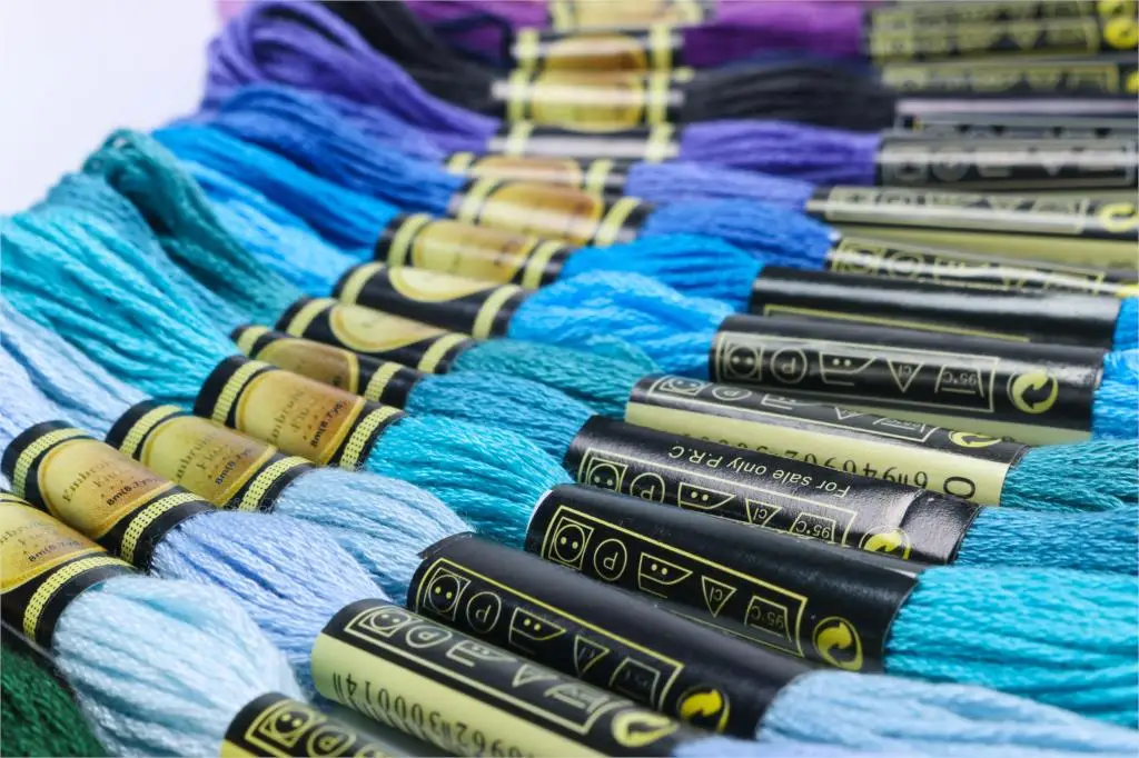 oneroom Cross Stitch threads The two label cxc Style 10PCS Cotton Embroidery Thread Floss Sewing Skeins 5 | Дом и сад