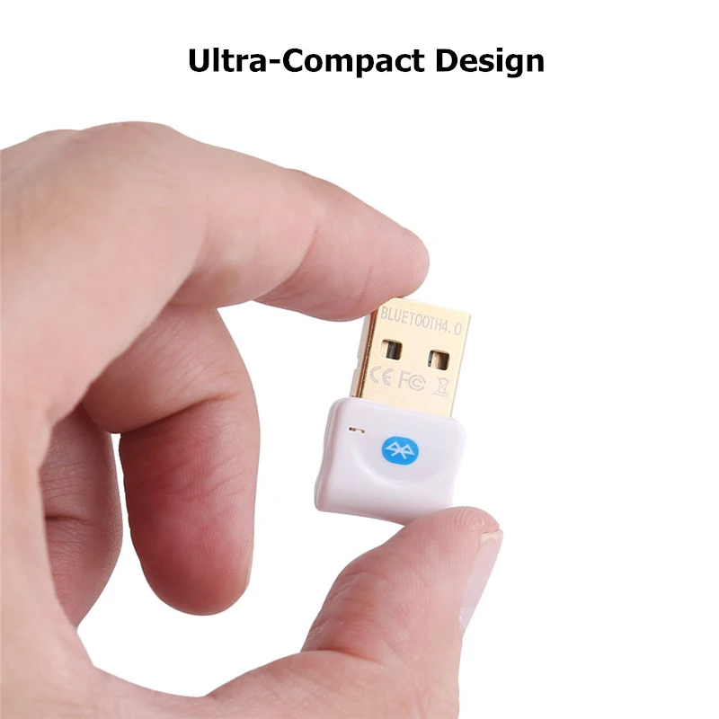 BinFul беспроводной bluetooth адаптер в 4 0 двойной режим usb Bluetooth для компьютера приемник