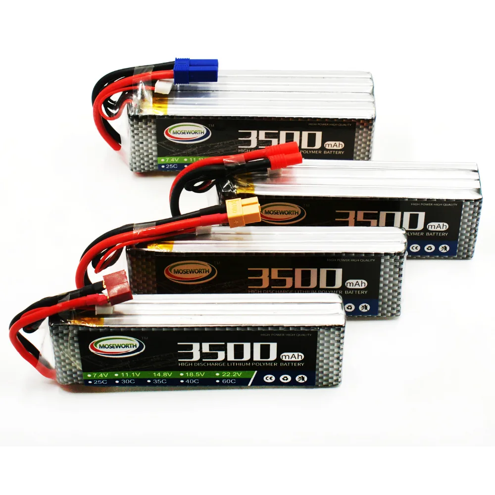 Аккумулятор Lipo 4S 14 8 в 3500 мАч 30C для игрушек с дистанционным управлением вертолет