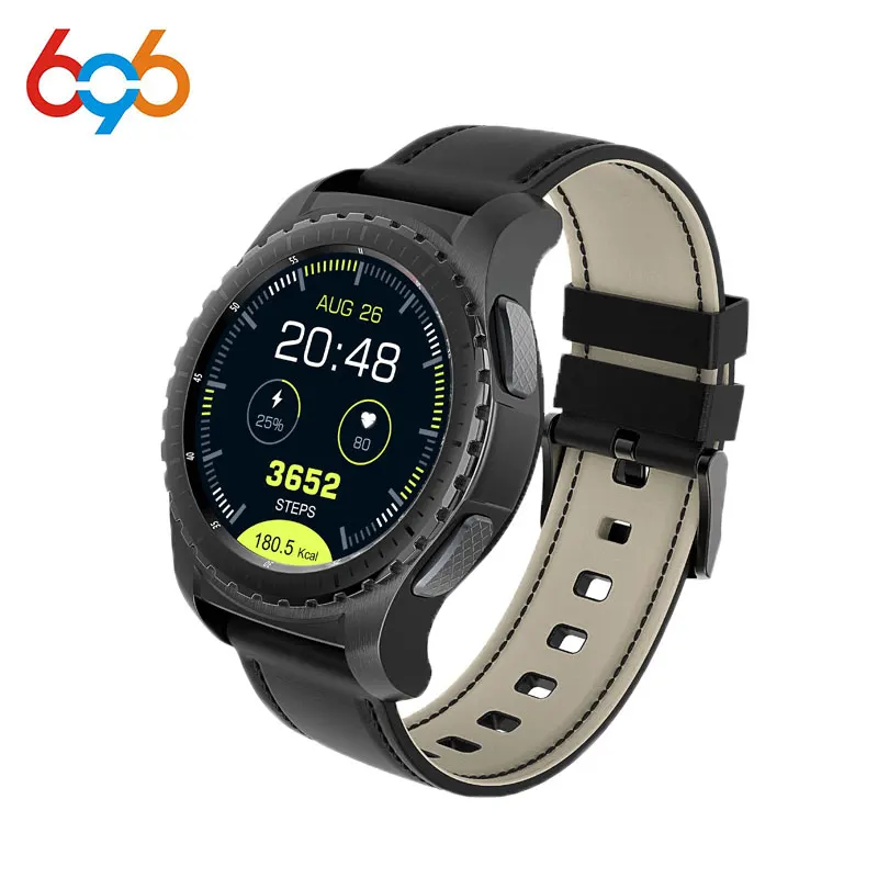 696 KingWear KW28 умные часы для телефона Bluetooth 1 3 дюйма Сидячий напоминание пульсометр