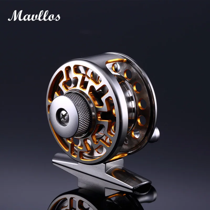 Mavllos Ultra Light Aluminum Alloy Trolling Fishing Reel Super Brake Force 10Kg Saltwater Fly Disc System|fly fishing reel|fly reelfishing reel |