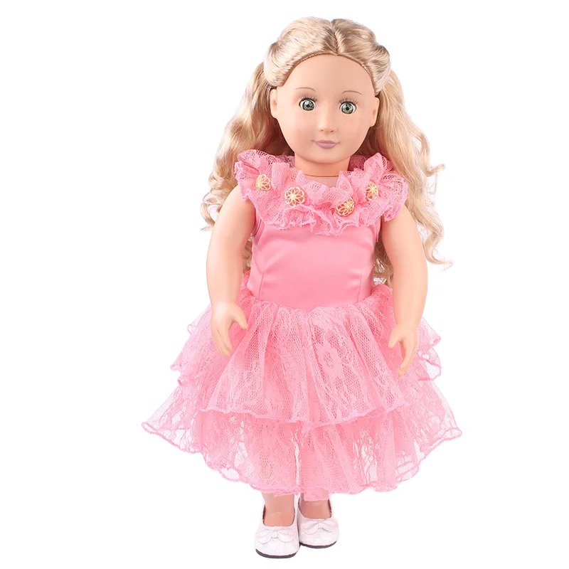 Одежда для кукол 6 цветов кружевное нарядное платье принцессы аксессуары игрушек