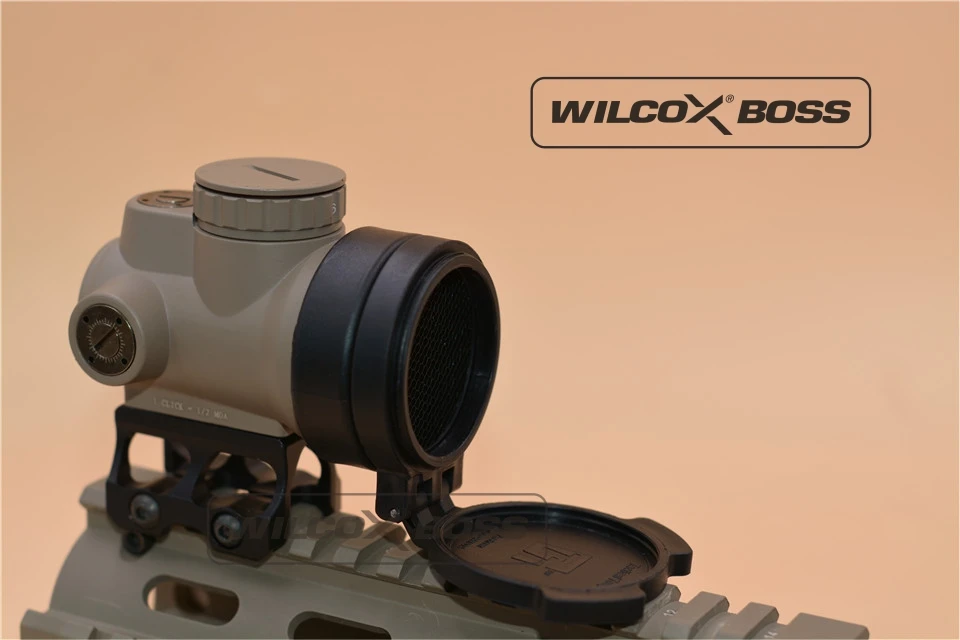 Голографический прицел MRO Red Dot Sight Airsoft с низким креплением + крепление № 1