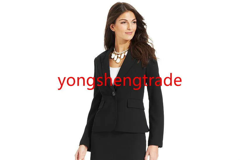 Индивидуальный заказ Для женщин костюм на пуговицах с разрезом Куртка