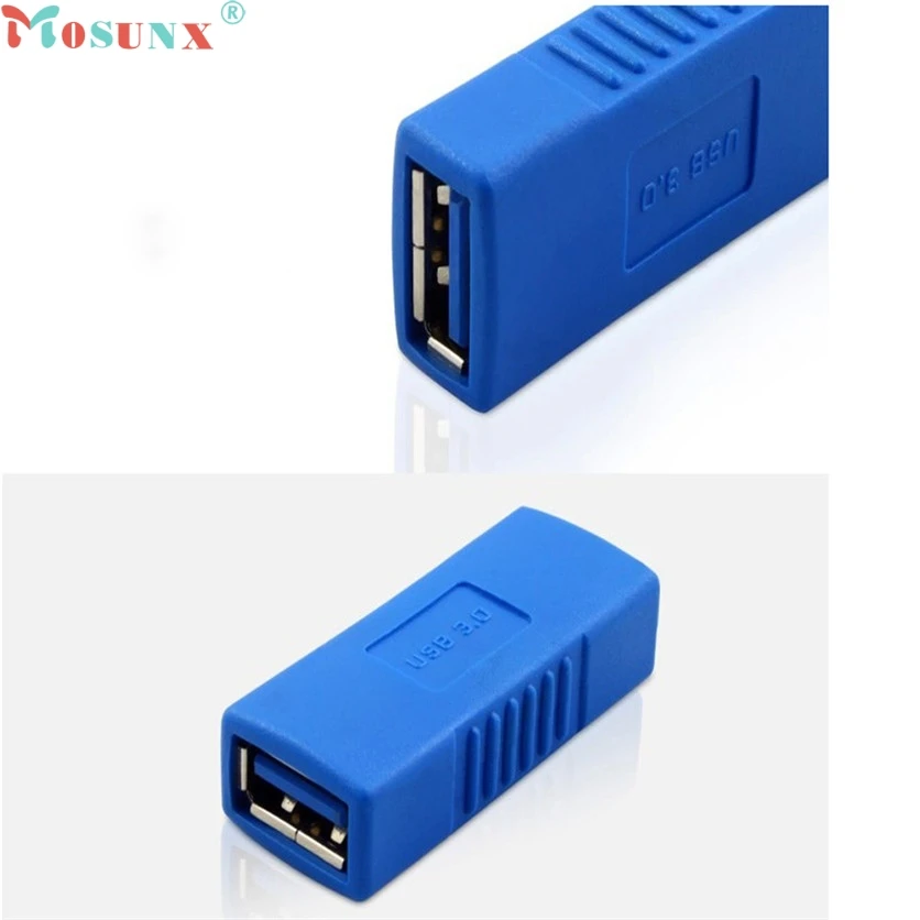 Заводская цена от Mosunx Переходник USB 3 0 типа A с женским на женский переходник