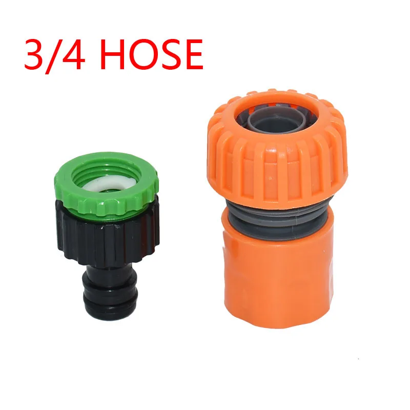 3 I 4 HOSE Садовый шланг Быстрый Соединитель 1/2 3/4 1 дюймов шланговый соединитель Женский 1/2 3/4 водопроводной трубопровод для полива фитинг 1 шт - Цвет: 3 I 4 HOSE
