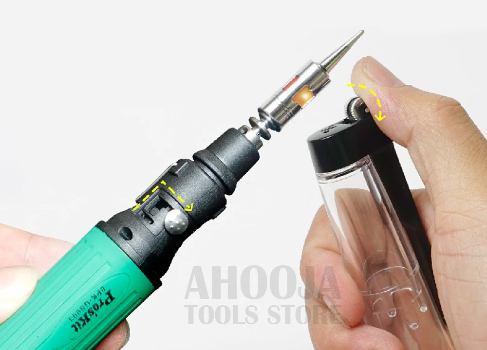 Pro'skit портативный газовый сварочный многофункциональный сварочный фонарь надувной газовый Электрический паяльник сварочный инструмент спрей пожарный пистолет