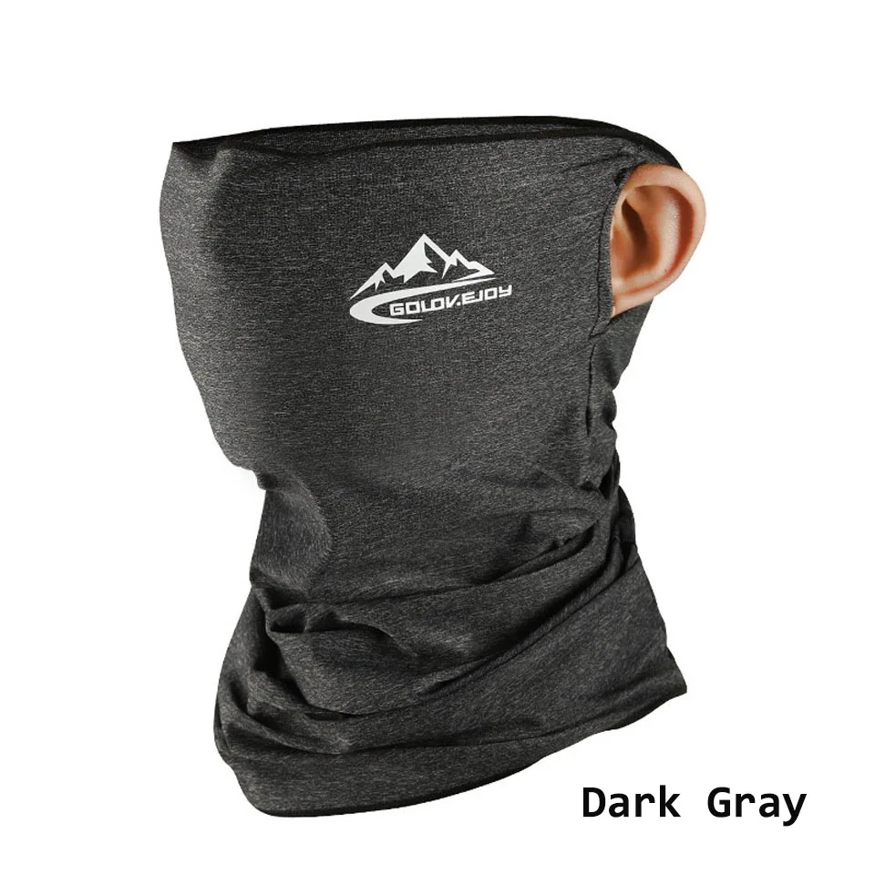 Dark Grey 1 шт. летний головной убор велосипедная лицевая маска УФ Защита от Солнца маска для велоспорта - Цвет: Dark Grey