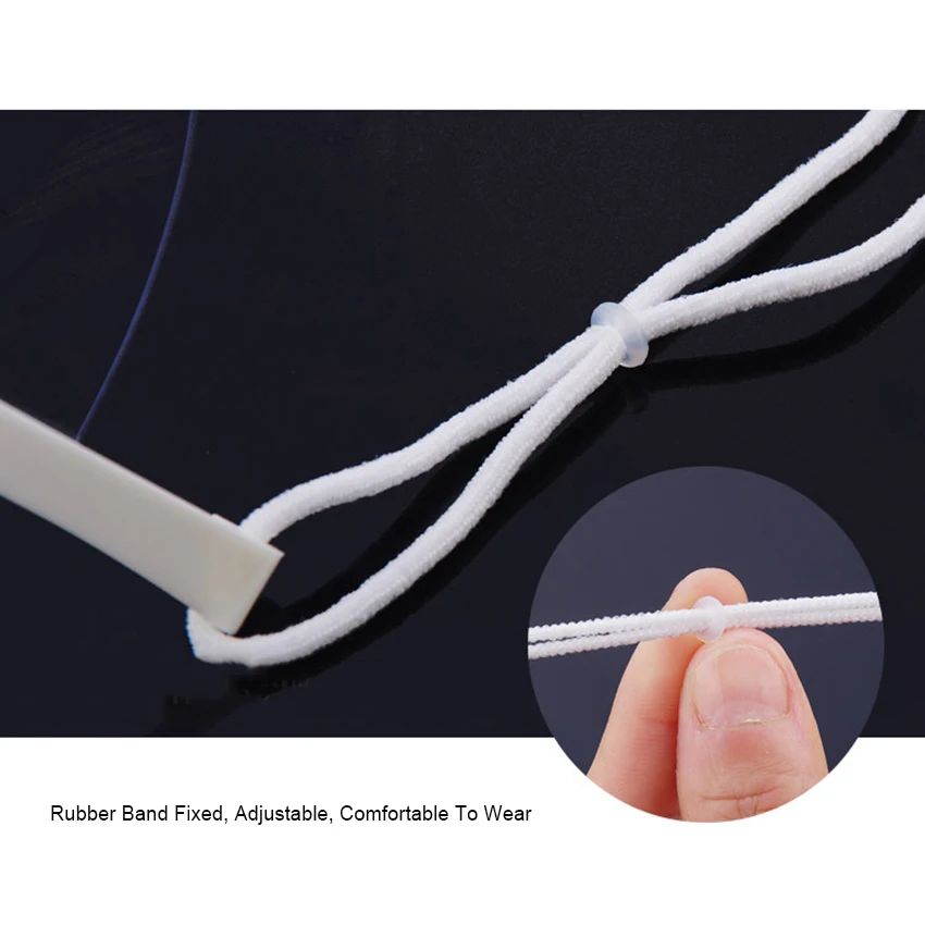 1 шт. Новая прозрачная пластиковая маска для лица экологическая чистки