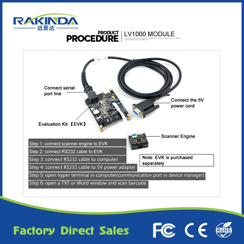 Онлайн Доставка LV1000 маленький инфракрасный ccd сканер кода автоматический для