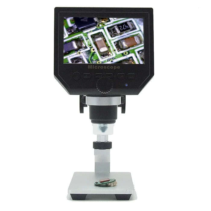 Бесплатная доставка! 600X4 3 &quotЖК дисплей микроскоп зум портативный светодиодный