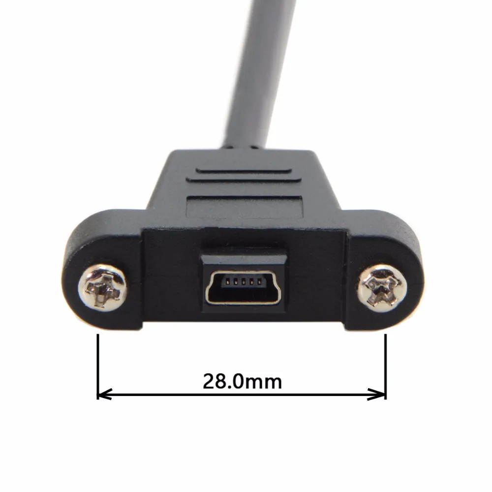 0 5 м 3 светильник адаптер USB кабель с вилкой Mini B 5pin Мужской к женскому удлинитель