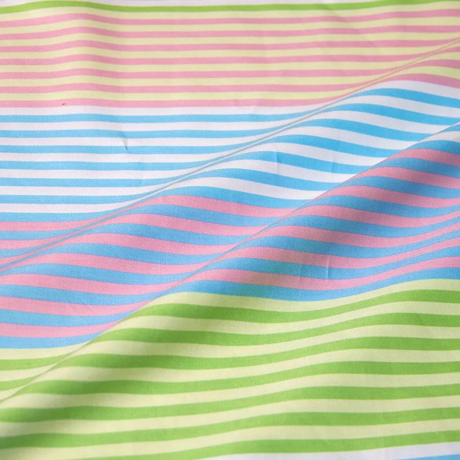 Полуметровая ткань KOKKA из хлопка для квилтинга шитья цветная полоса японский