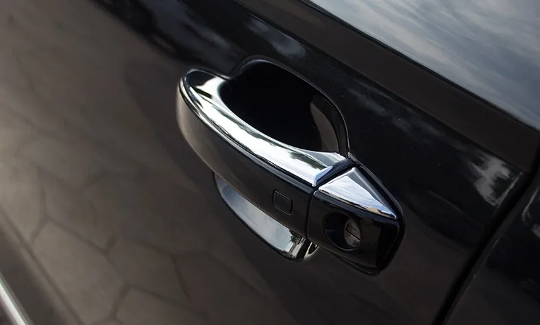Подходит для 2012 2013 2014 2015 2016 AUDI A6 C7 Хромированная нержавеющая дверная ручка Крышка