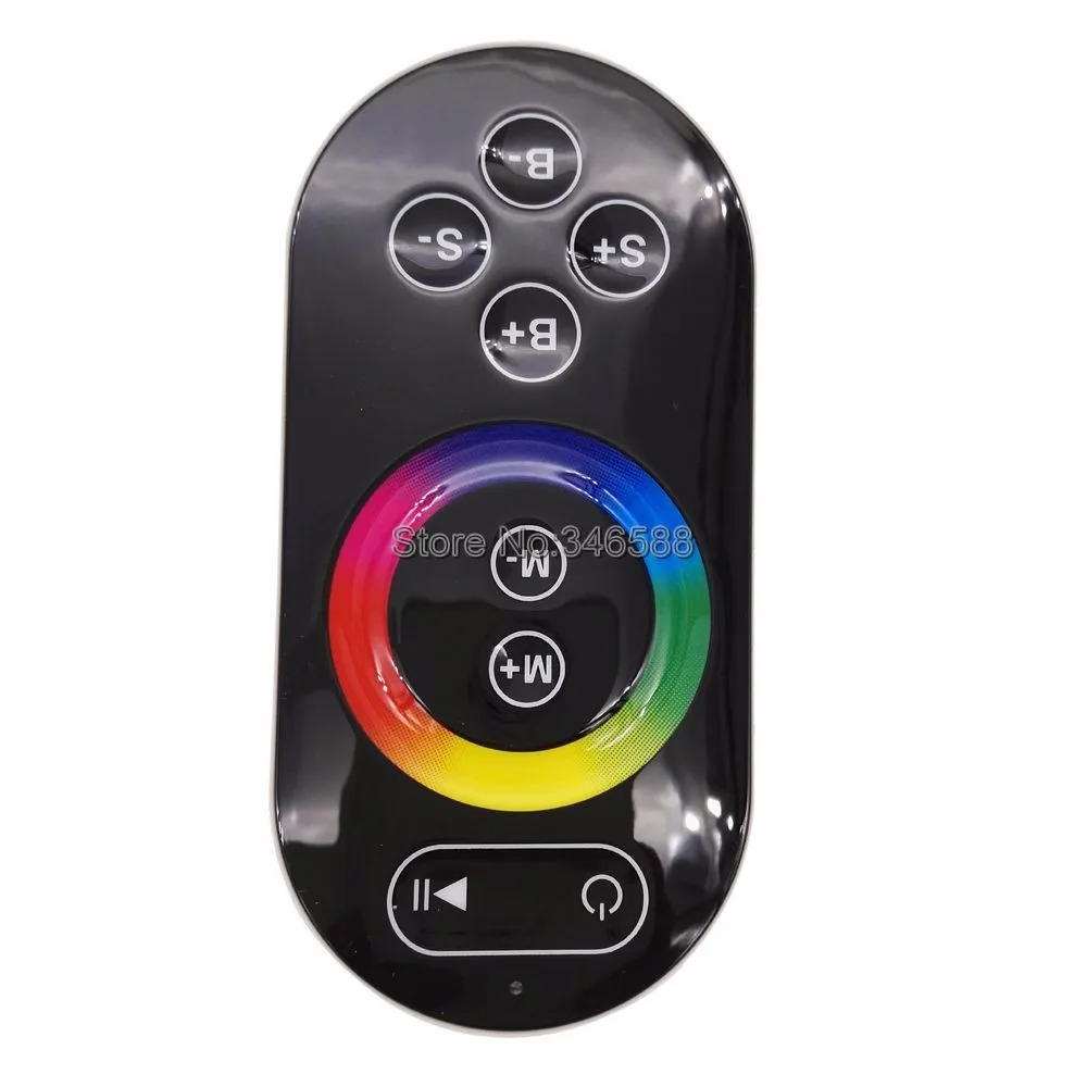 DC5-24V 8A* 3CH 24A RGB светодиодный контроллер RF201 с 2,4 GHz RF сенсорный пульт дистанционного управления для 5050 или 3528SMD светодиодные RGB ленты