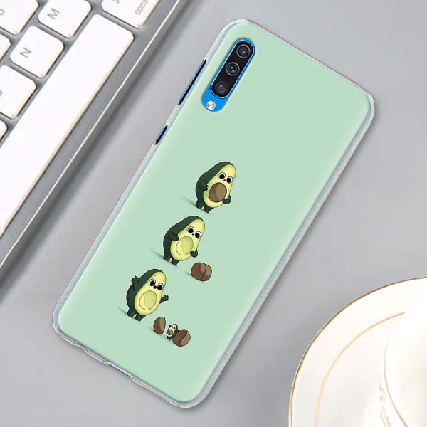 02 Забавный чехол Tumblr avocado для Samsung Galaxy A30 A40 A50 A70 A6 A8 Plus A7 A9 M30 чехол для телефона - Цвет: 02