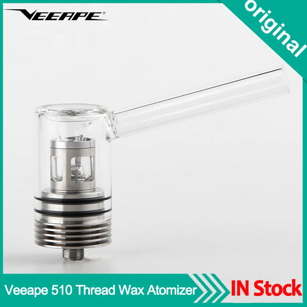 Оригинальный Veeape Motar воск Vape Tank Atomizer кварцевые котел Core распылитель с подогревом
