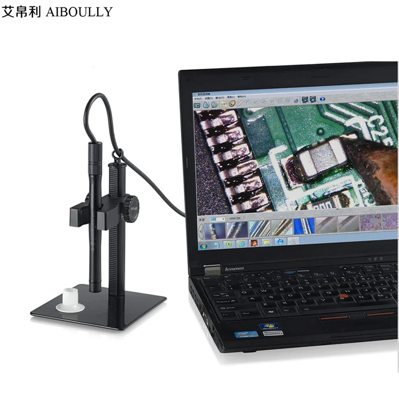 AIBOULLY электронный микроскоп с разрешением 500 раз HD USB цифровая лупа