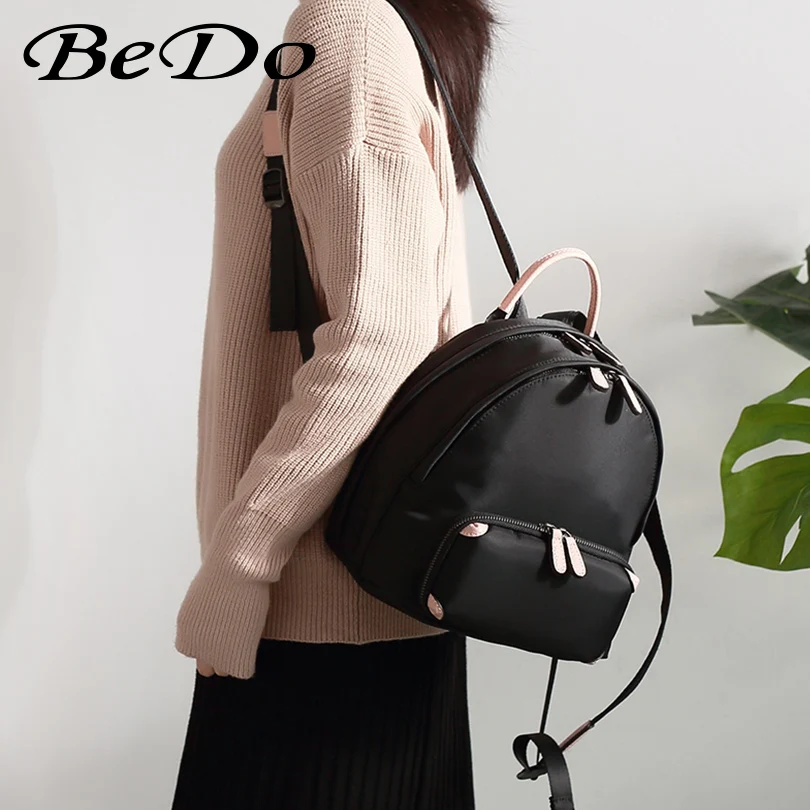 Женский рюкзак для школы износостойкие нейлоновые рюкзаки в стиле преппи с