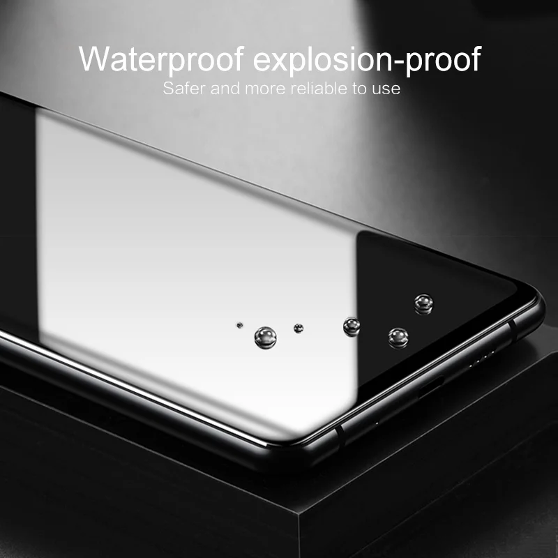 1 шт. Защитная пленка для экрана Xiaomi Redmi Note 7 pro полное покрытие пыленепроницаемое