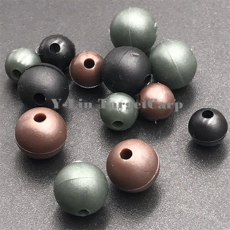100 шт. рыболовные мягкие ПЭ бусины для ловли карпа 8 мм 6 приманки наконечники