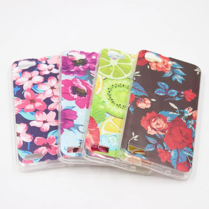 For Huawei GR3 Case Without Fingerprinting Drawing Painting Soft TPU Fashion Phone Cover for Fundas Capa |