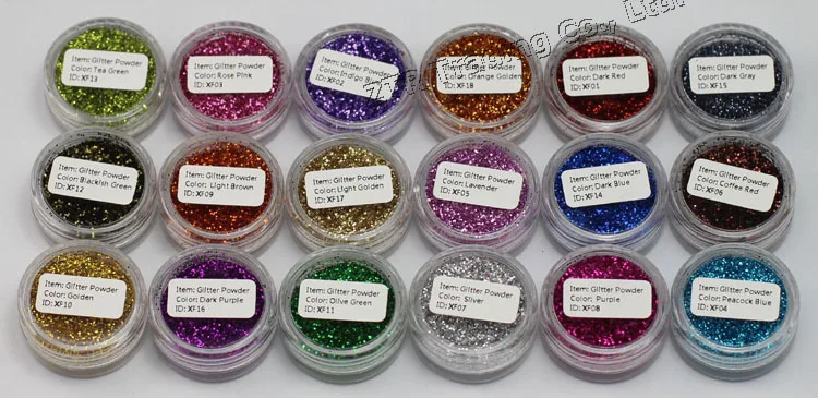 1 горшок блестящий порошок для ногтей украшения дизайна ПЭТ УФ гель Акриловые