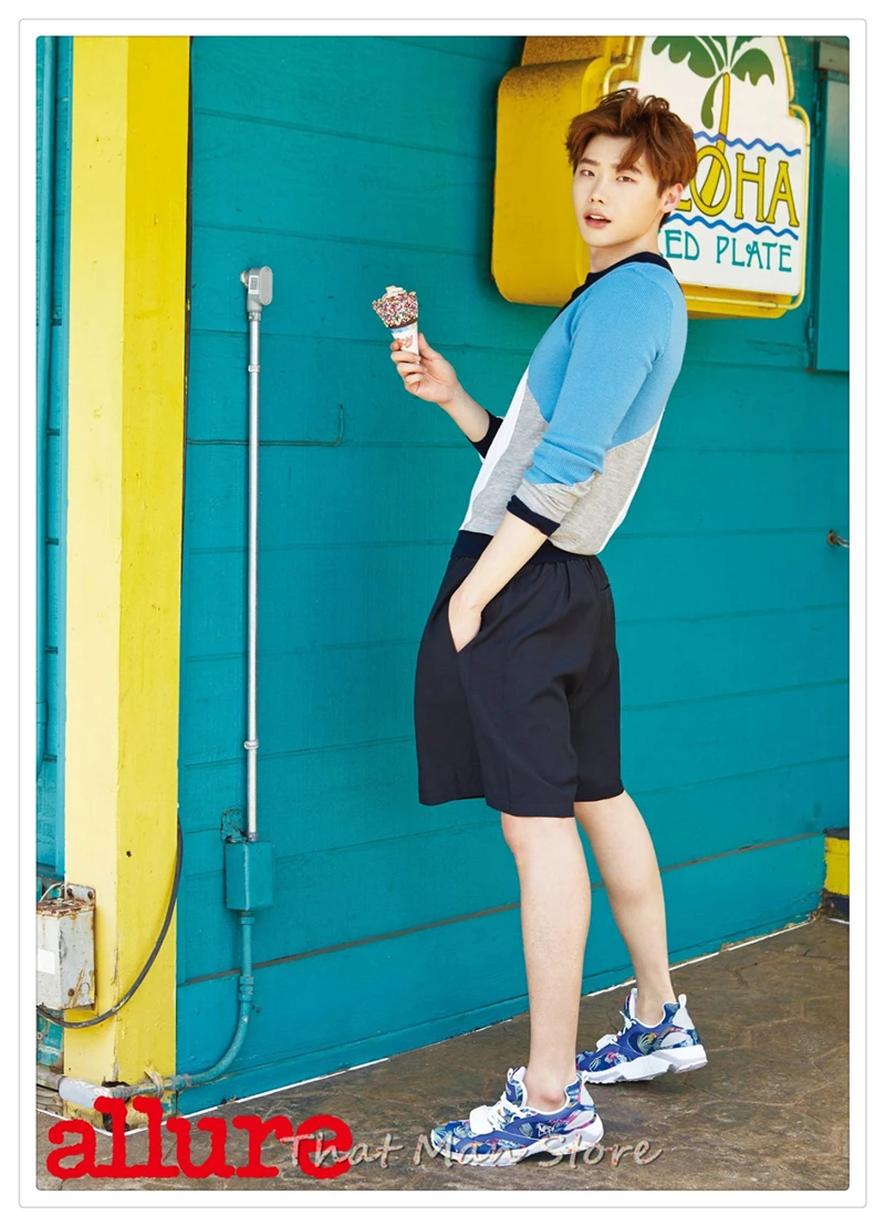 LeeJongSuk популярная модель популярного актера постер из белой крафт бумаги