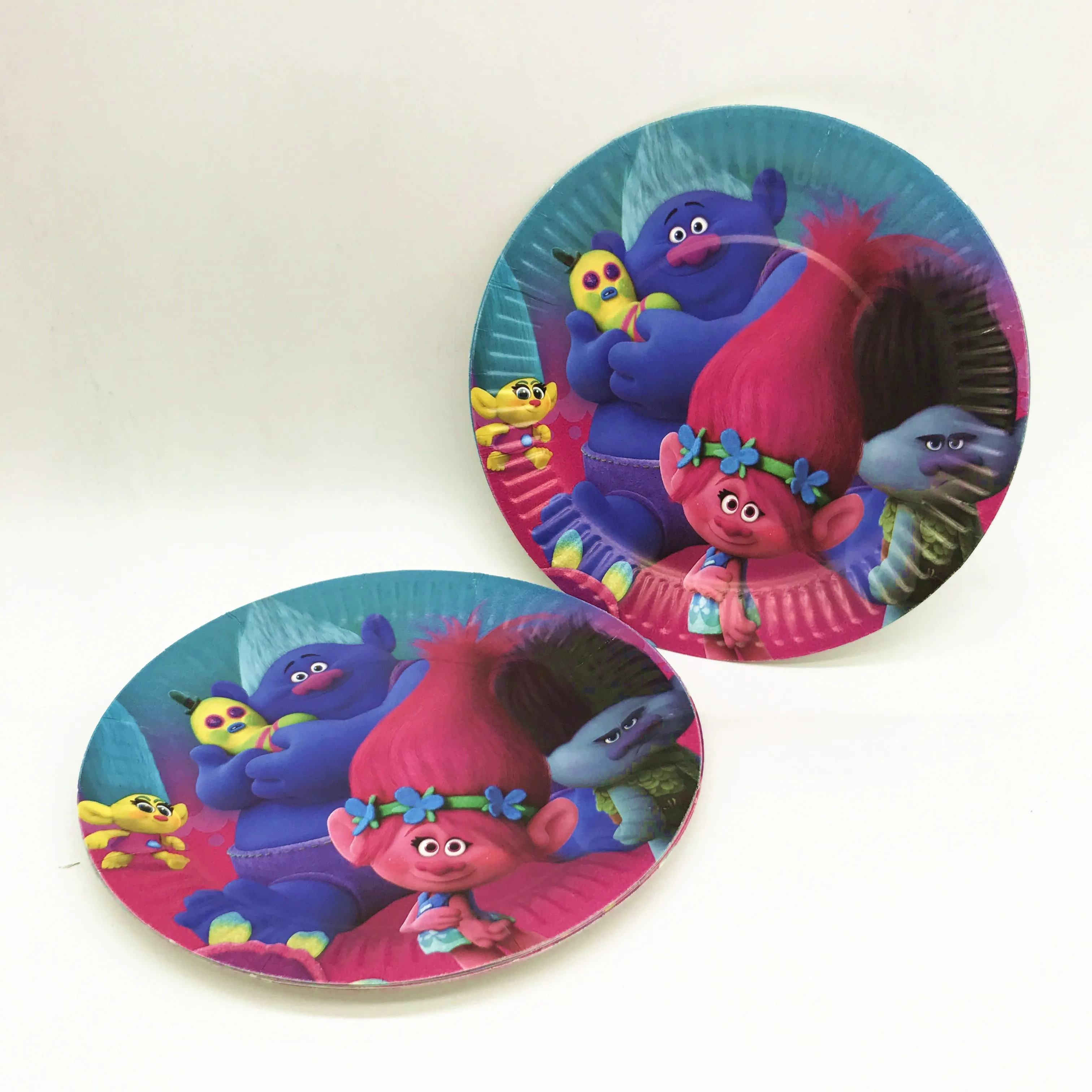 41 шт тема троллей дизайн детский душ Дети Девочки Мальчики День рождения