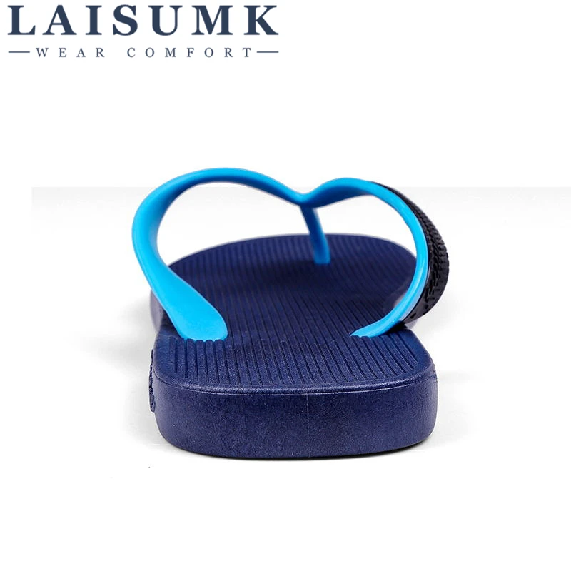 LAISUMK/ г. крутой панк-череп, дизайнерские мужские вьетнамки с зомби модные летние пляжные резиновые шлепанцы Мужские сандалии на плоской подошве