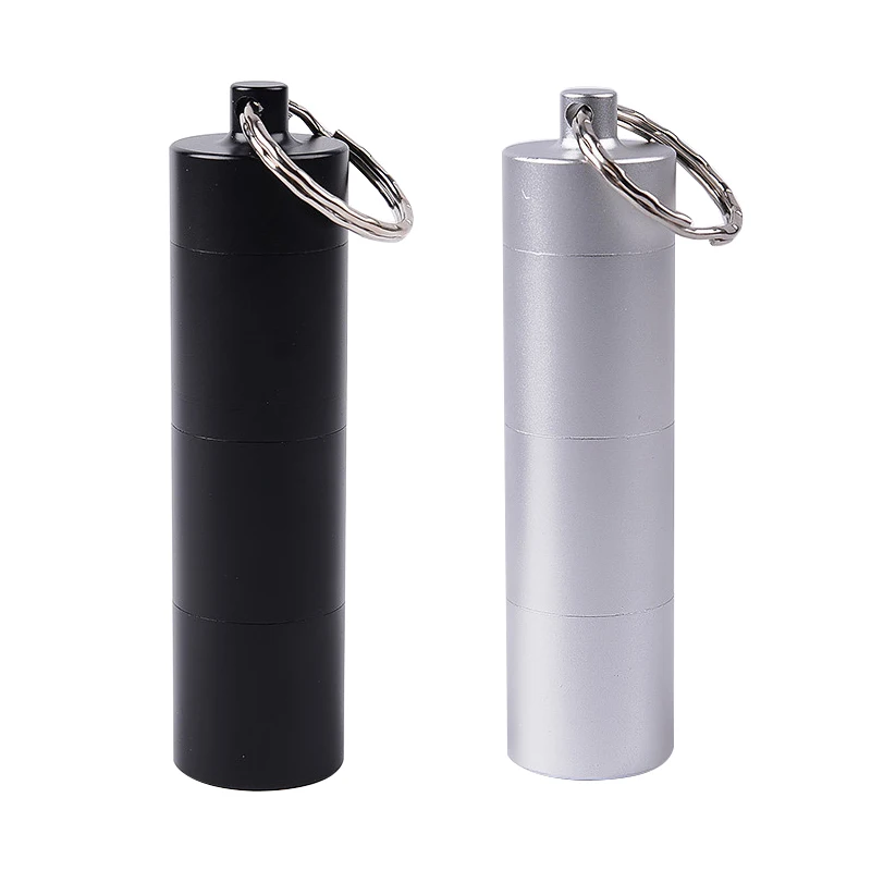 Туристический водонепроницаемый контейнер для таблеток/капсул аптечка первой