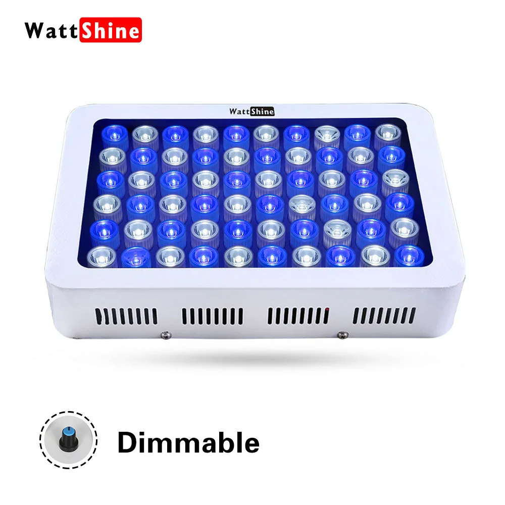 Dimmable 180 Вт полный светодио дный спектр светодиодный аквариумный свет для