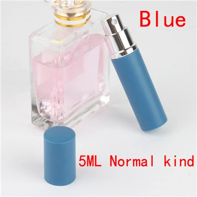 5ml Normal kind blue Многоразовые портативные дорожные мини многоразовые удобные пустые парфюмерные флаконы с распылителем косметические контейнеры для путешественника высокого качества - Цвет: 5ml Normal kind blue